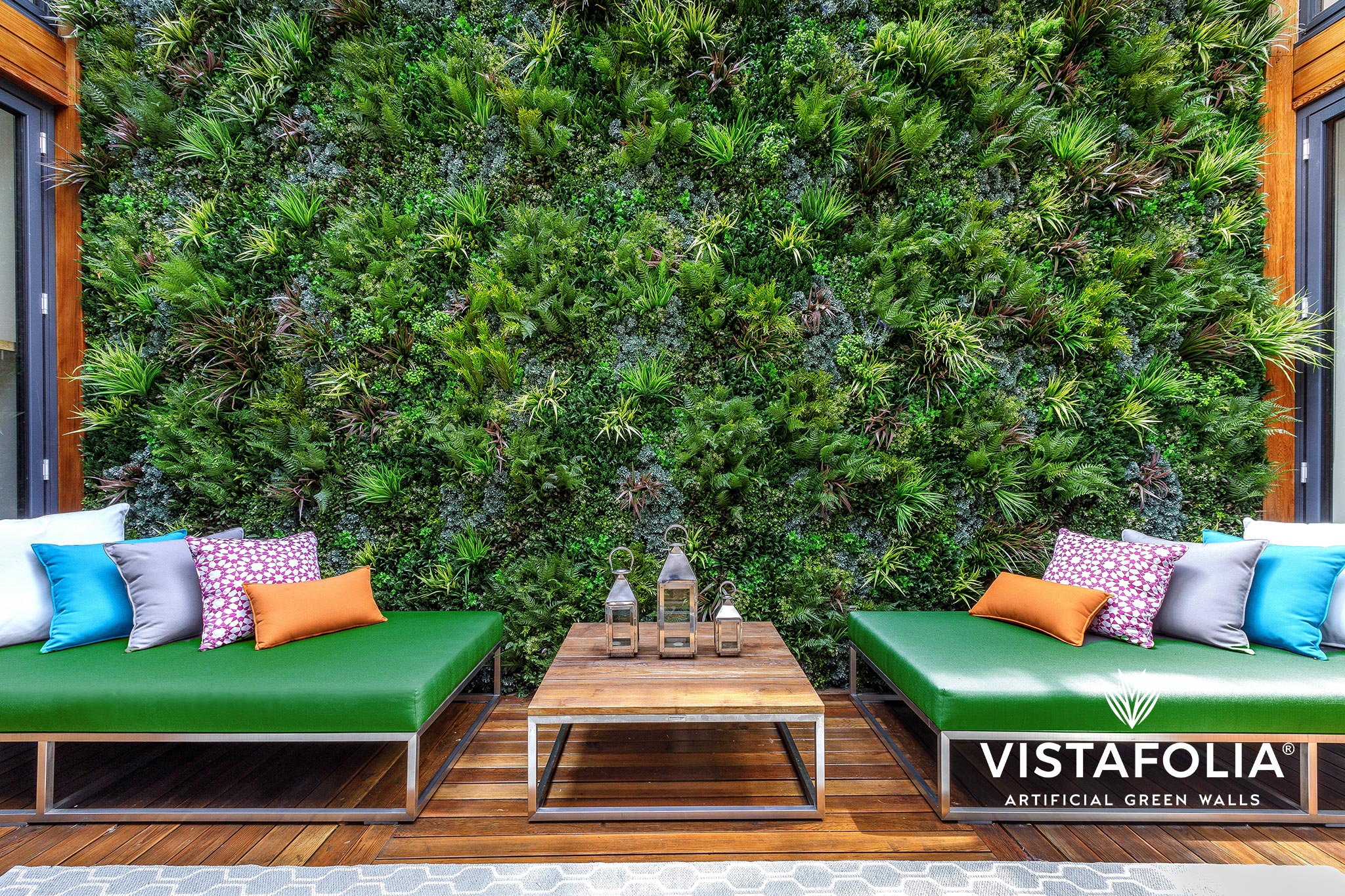 How the VistaFolia by VistaGreen, Green Wall System Works